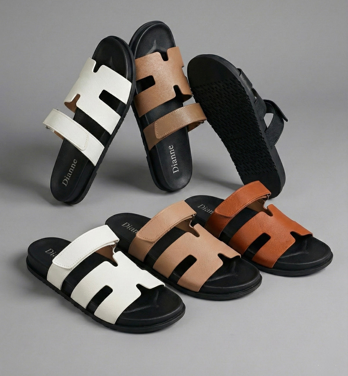 A Slides Dahlia Velcro Strap (Premium Shoebox)