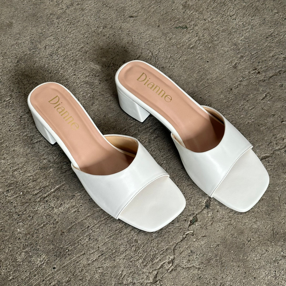 A Lory Slip On 2 inch heel