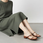 Irene Leather Sandals