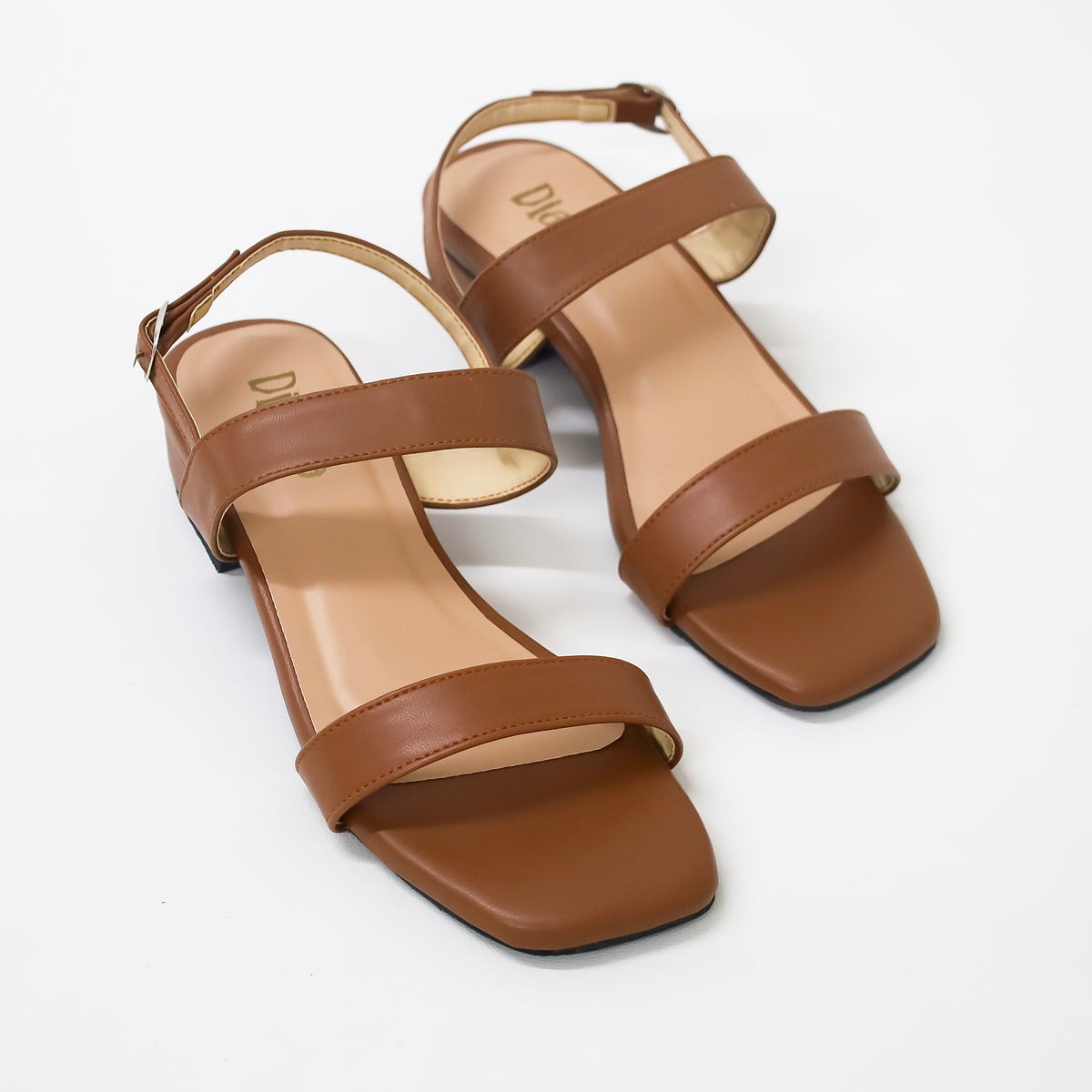 Sandra Leather 1inch Sandals