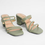 Jenny Olive Green Heel size 5,6