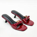 Ribbon Stilleto Maroon