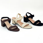 A Kianna Block Heels Garter Style