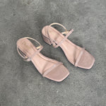 A OLIVIA Leather Heels 2 inch