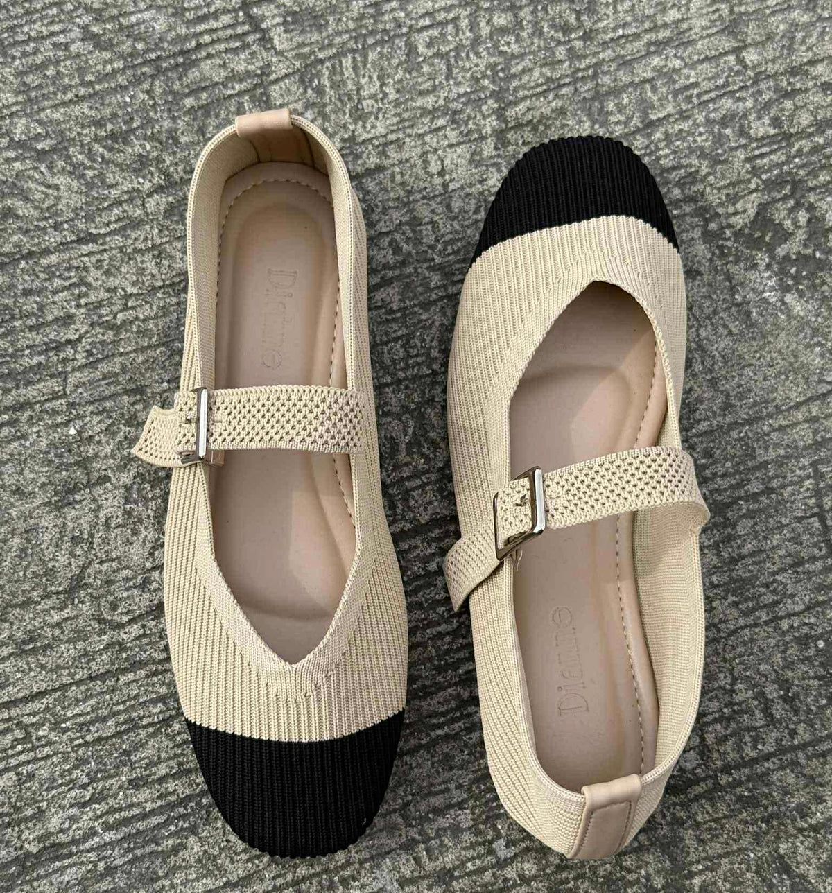 A Via Jade Knitted Mary Janes (Restocked)