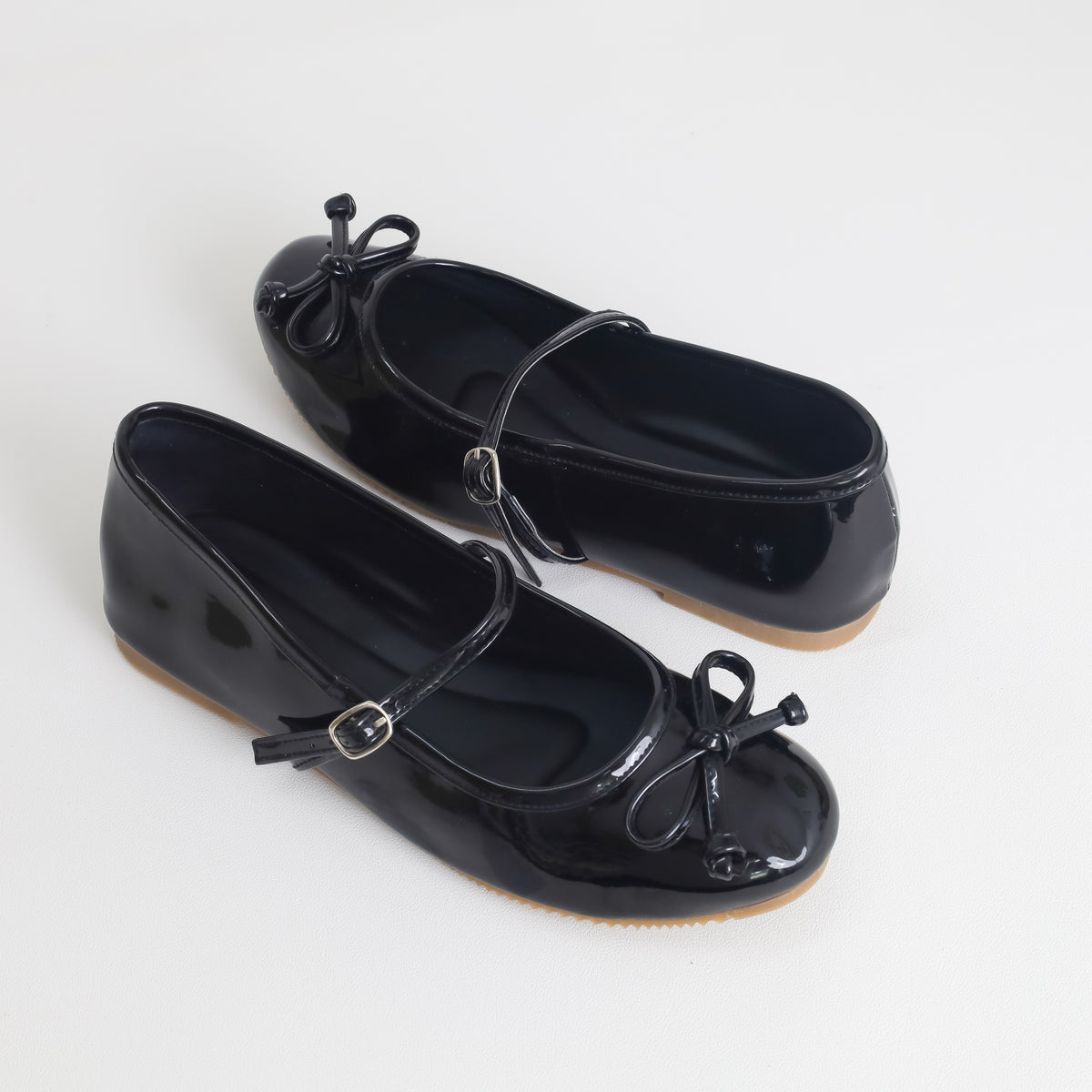 Hailey Mary Janes Shoes Glossy Leather (Please Add Size)