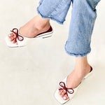 Sylvia Bow Sandals 1 inch