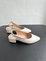 Maria Shoes Nude Glossy 1.5 inch heel