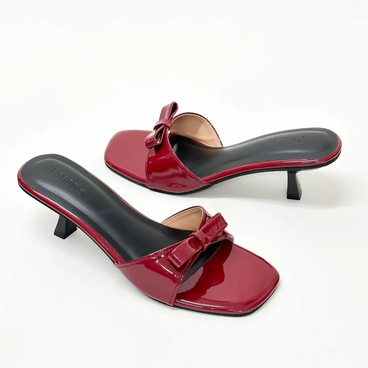 Ribbon Stilleto Maroon