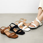 Sandra Leather 1inch Sandals