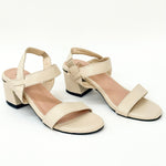 A Kianna Block Heels Garter Style