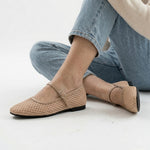 A Zarah Mesh Mary Janes