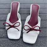 Sylvia Bow Sandals 1 inch