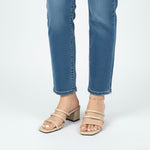 A Rea 3 Strap Leather Sandals