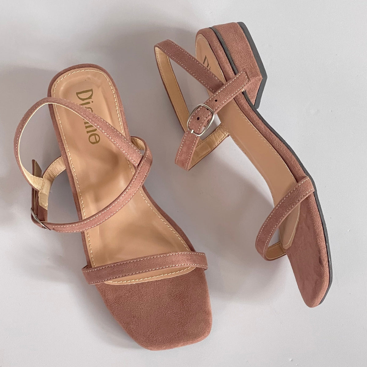 Casey Old Rose Suede