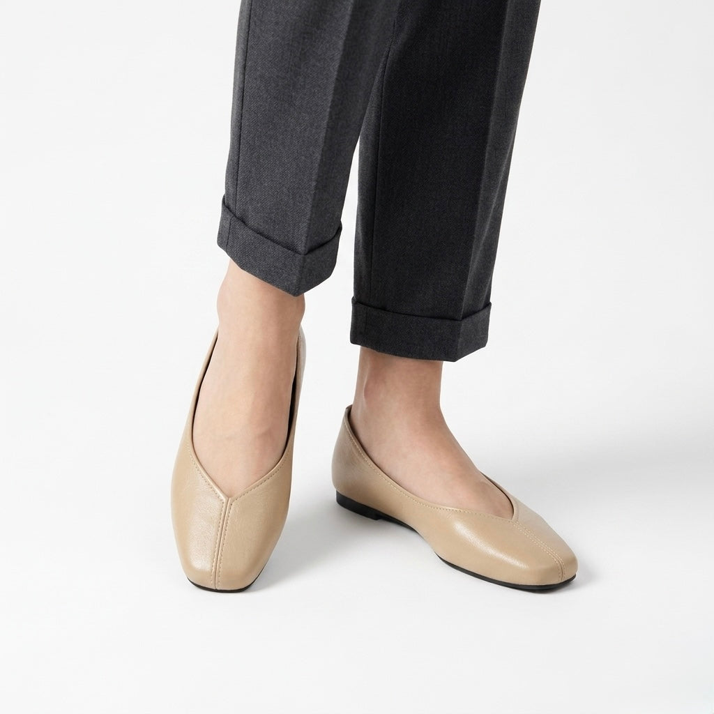 A Riley Flat Shoes (Best Quality)
