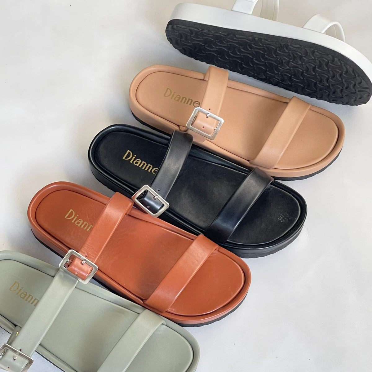 Kara Slides Tan size 5,9