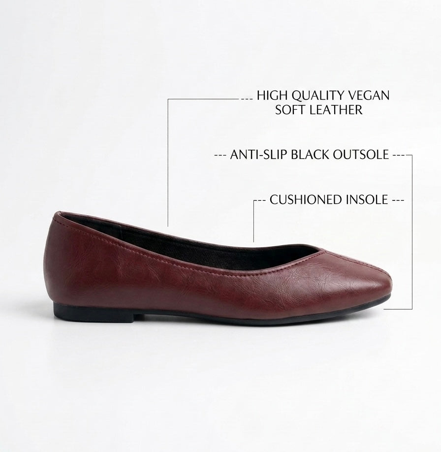 A Riley Flat Shoes (Best Quality)