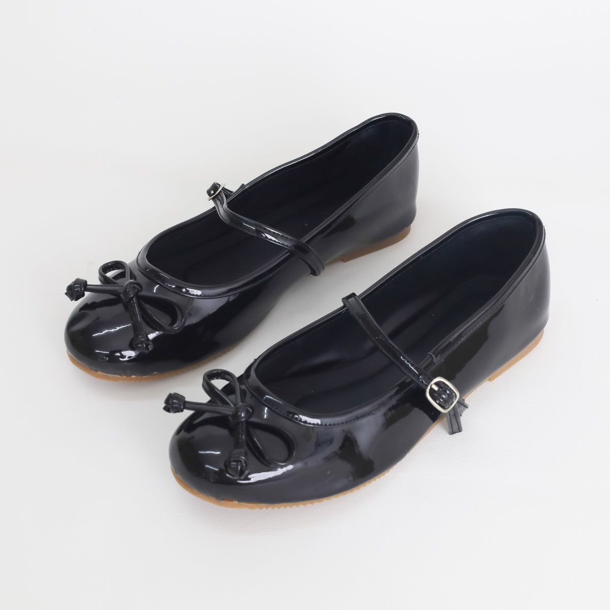 Hailey Mary Janes Shoes Glossy Leather (Please Add Size)