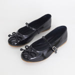 Hailey Mary Janes Shoes Glossy Leather (Please Add Size)