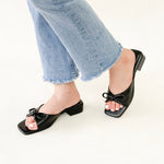 Sylvia Bow Sandals 1 inch