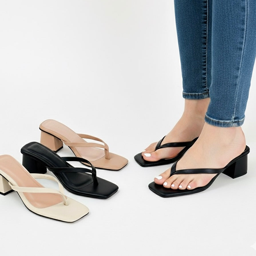 A Bridget Thong 2 inch Heel