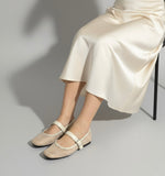 A Zarah Mesh Mary Janes