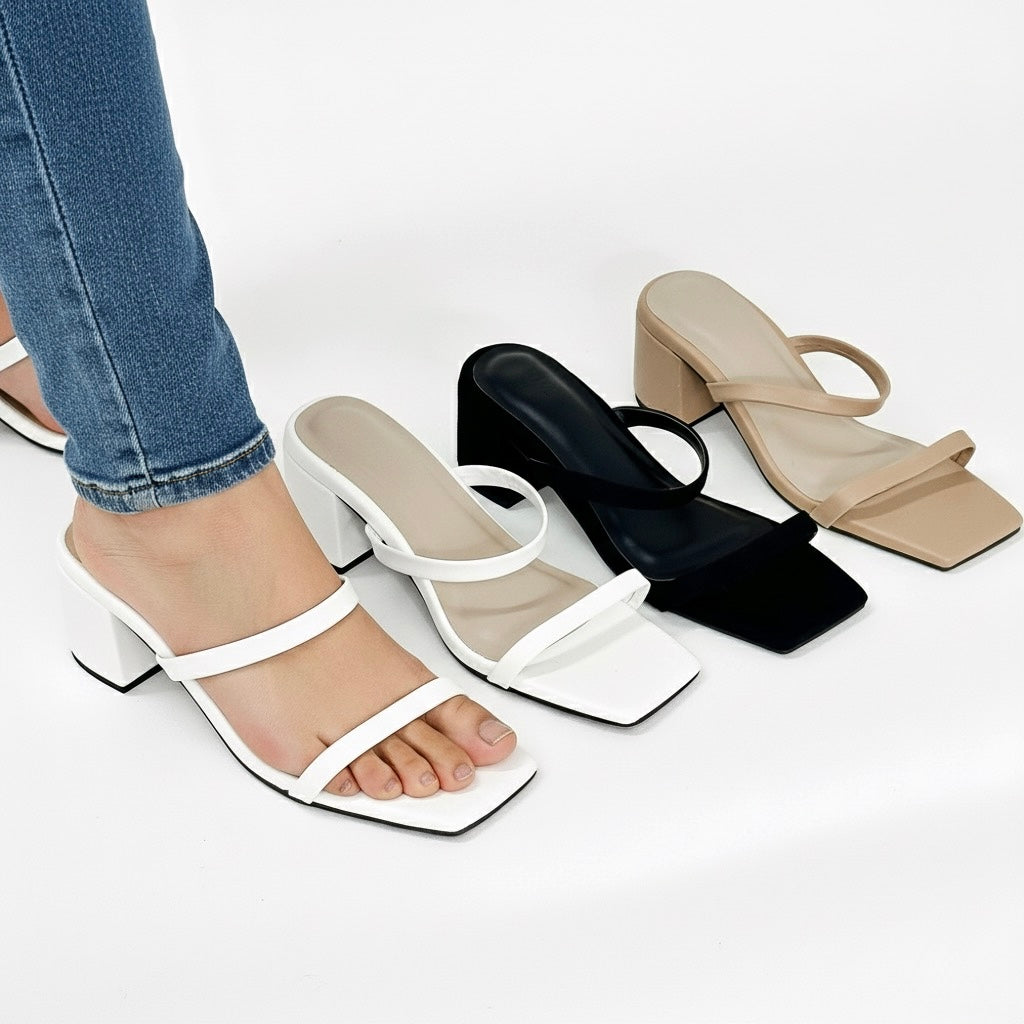 A Vicky 2 Strap Heels