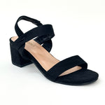 A Kianna Block Heels Garter Style