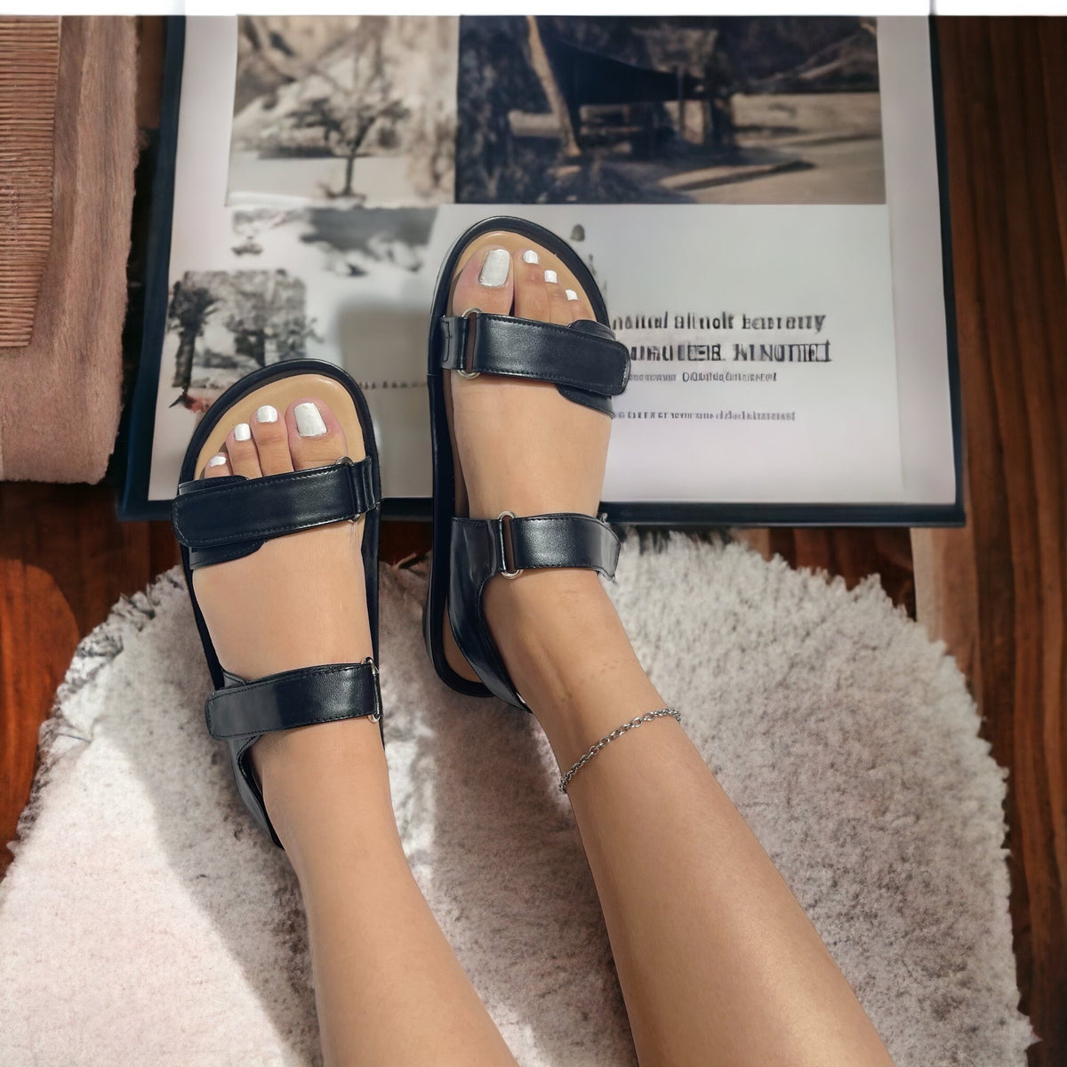 Velcro Slides Slip On