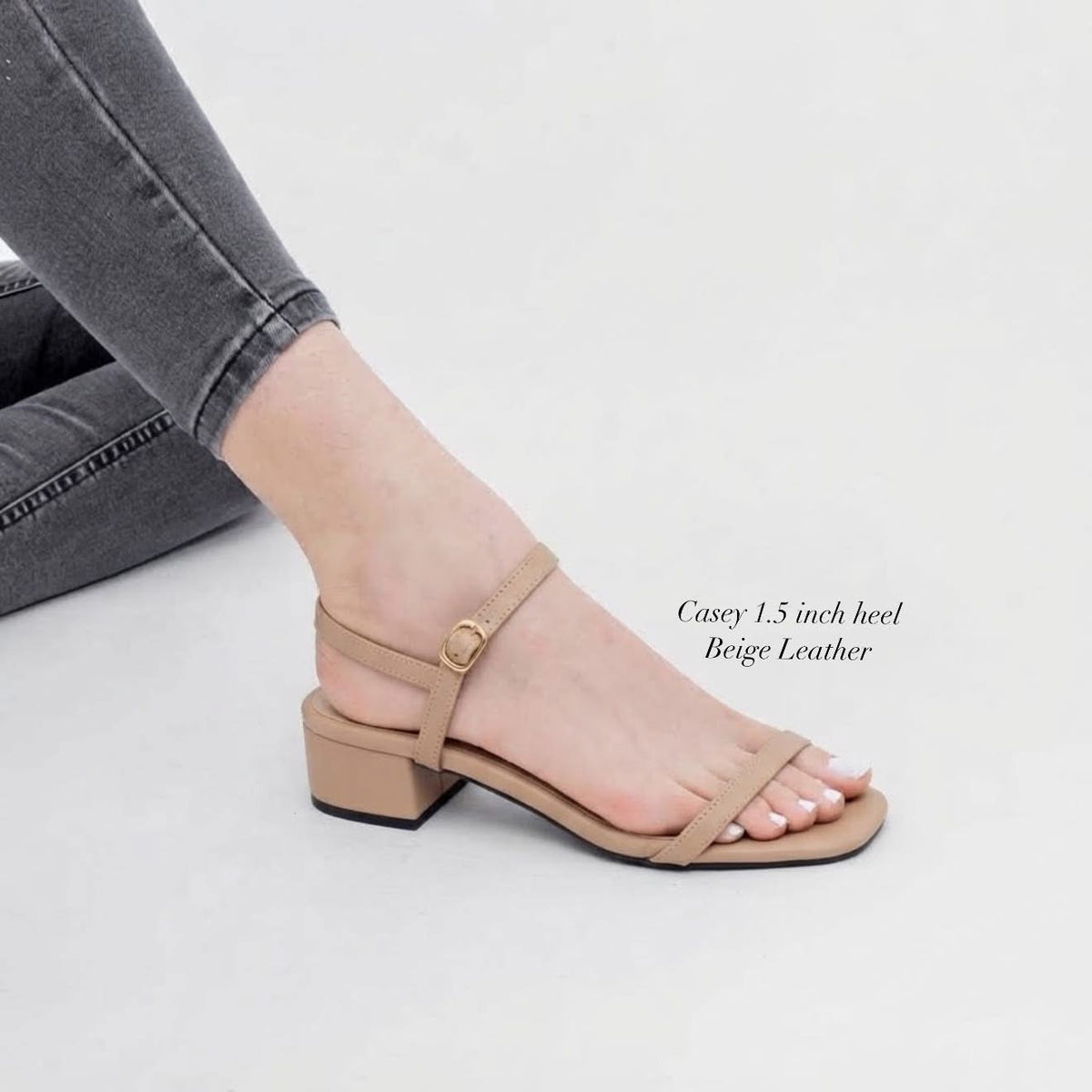 CASEY Sandals 1.5 inch Mid Heel New Version (MNL Warehouse)