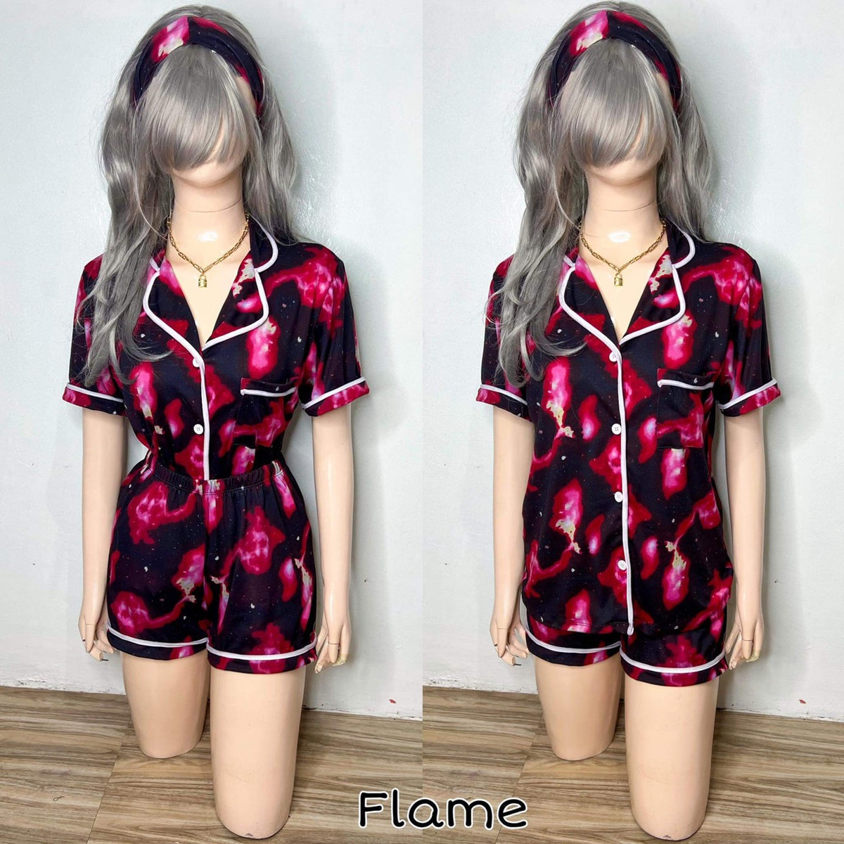 Sleepwear Polo Shorts Terno S-XL frame