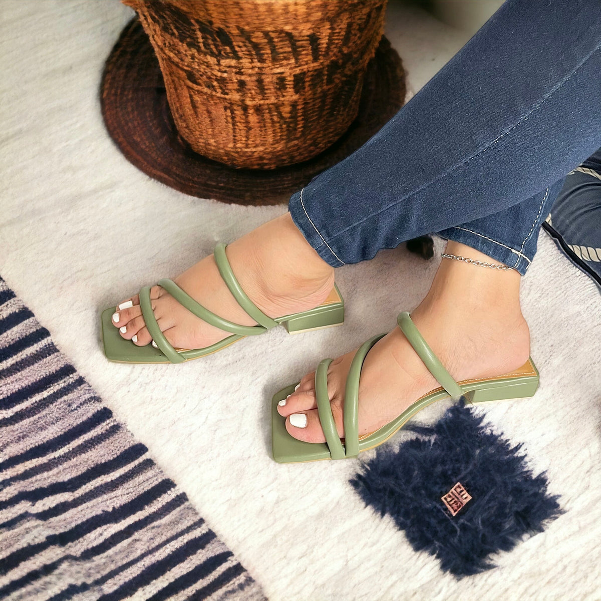 Mich Olive Green 1 inch