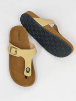 B Lauren Beige Slides