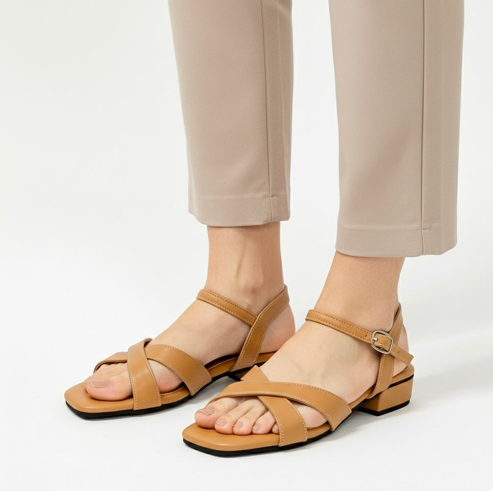 Blythe Cross Sandals