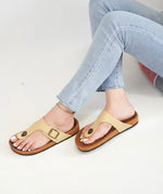 B Lauren Beige Slides