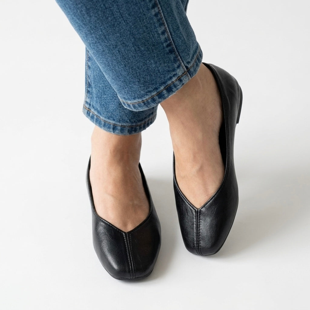 A Riley Flat Shoes (Best Quality)