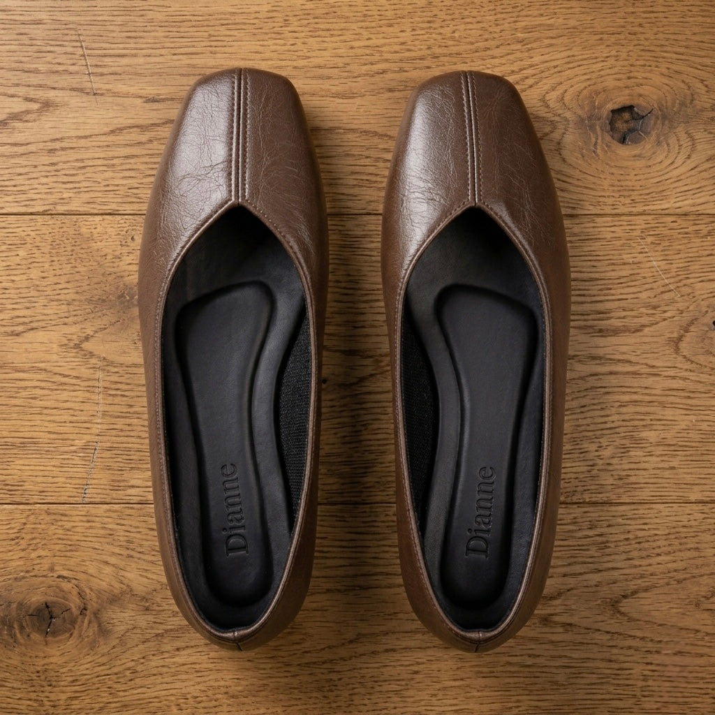 A Riley Flat Shoes (Best Quality)