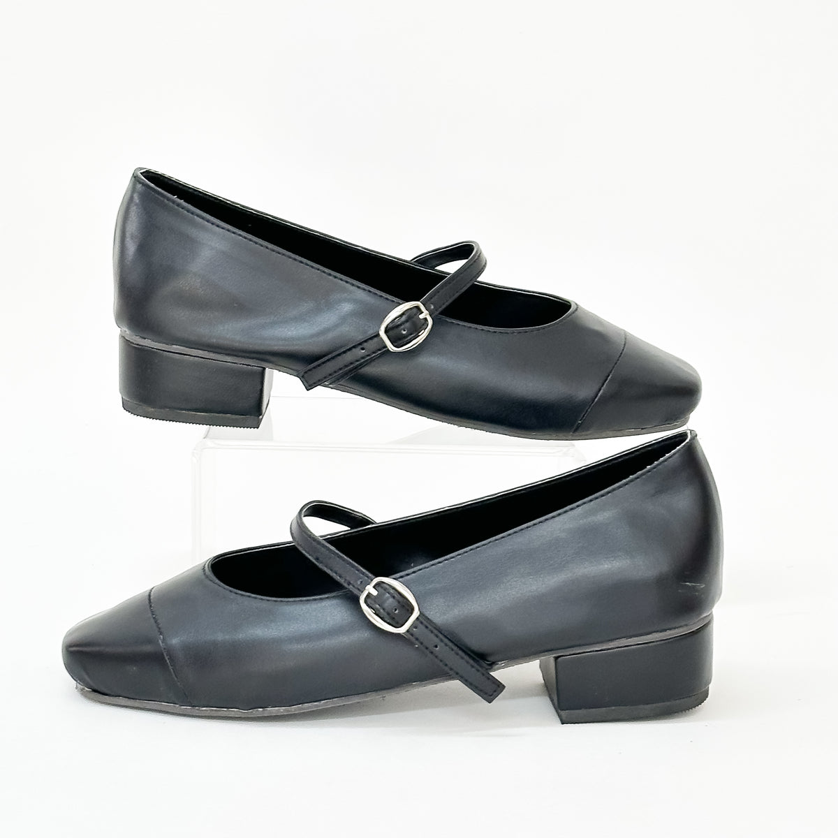 Bailey Mary Janes Black 1 inch