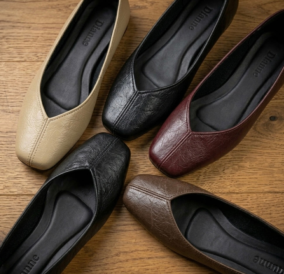 A Riley Flat Shoes (Best Quality)
