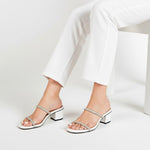 A Crissa Rhinestone Heel