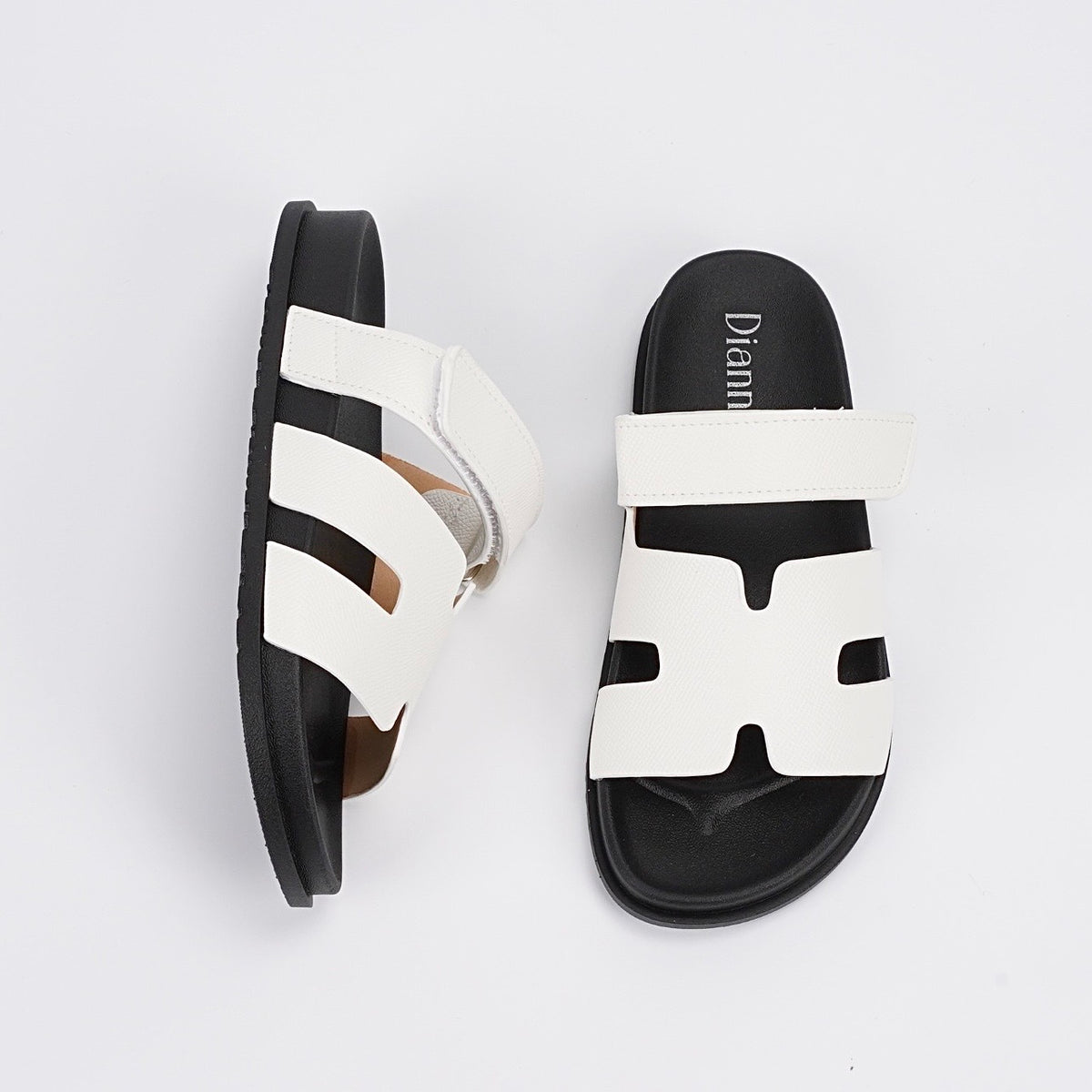 A Slides Dahlia Velcro Strap (Premium Shoebox)