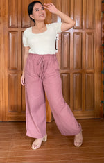 Kelly Wide Leg Pants Linen single price