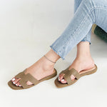 Calista Taupe Flats