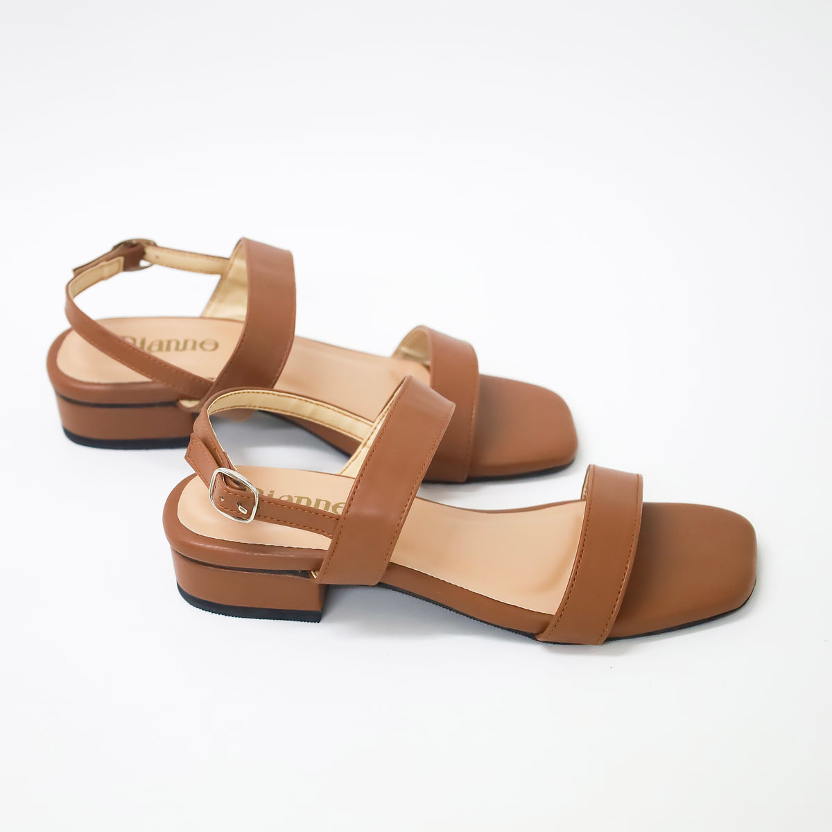 Sandra Leather 1inch Sandals