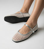 A Zarah Mesh Mary Janes
