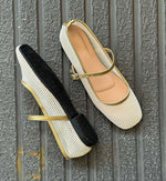 A Zarah Mesh Mary Janes