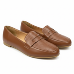 Jane Tan Loafers Shoes (New Product) Imported