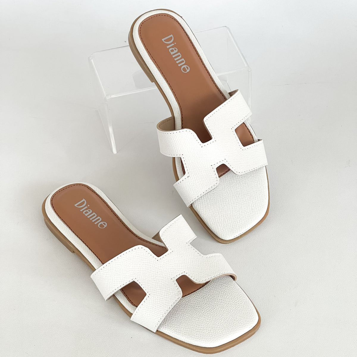 Calista White (High-End Sole) Regular Size