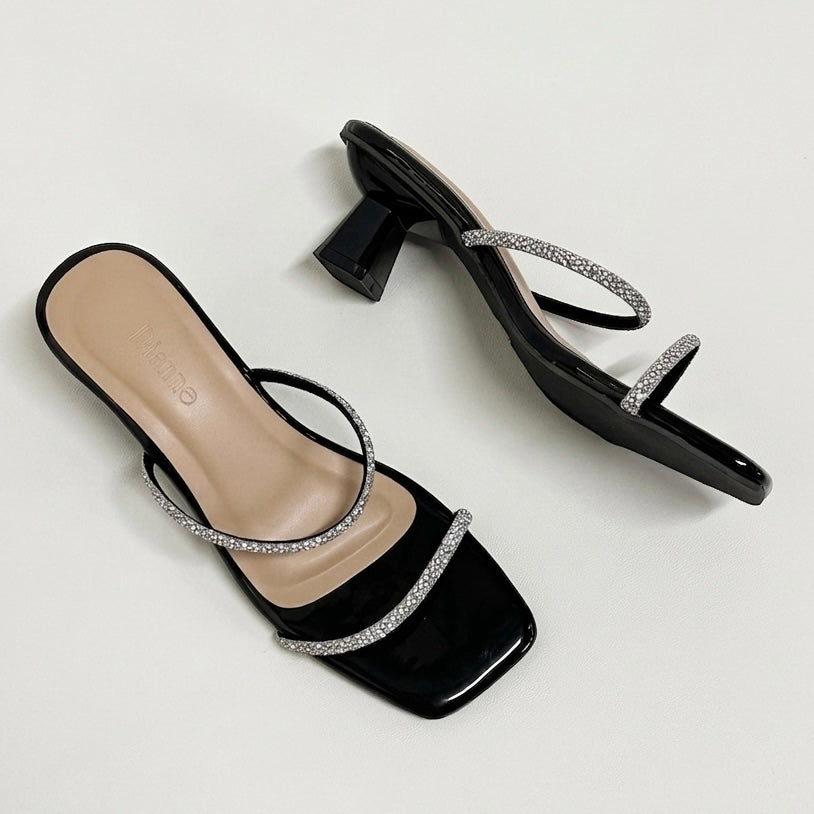 Alexa Stilleto Rhinestone Heels